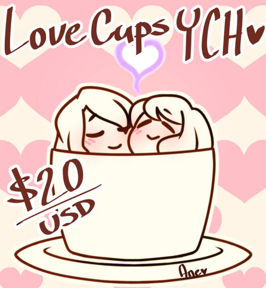 Love Cups YCH